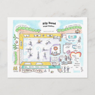 Big Bend SMALL-vykort av Jzikah Vykort