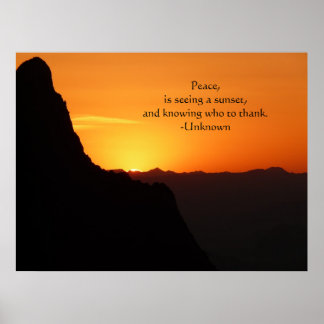 Big Bend Sunset-with-offert Poster