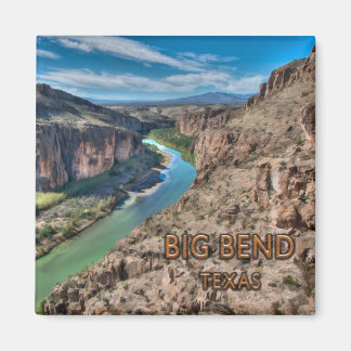 Big Bend Texas nationalpark Rio Grande Magnet