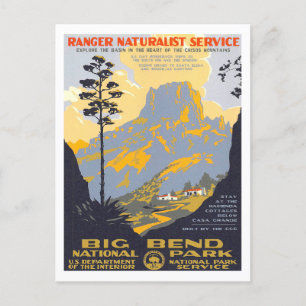 Big Bend Vykort