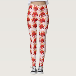 Big Bengali Cat Models Tigers Leggings