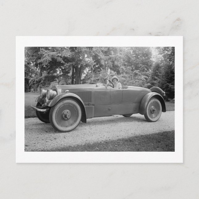 Big Benice Car, tidigt 1900-talet Vykort (Framsida)