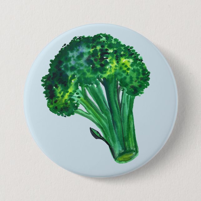 Big Bevackra Broccoli Blue Knapp (Framsida)