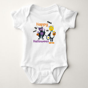Big Bird and Count   Happy halloween T Shirt