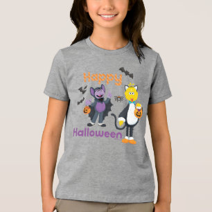 Big Bird and Count Happy halloween T Shirt