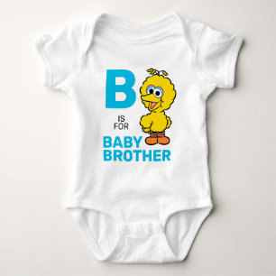 Big Bird   B är för Baby Brother T Shirt