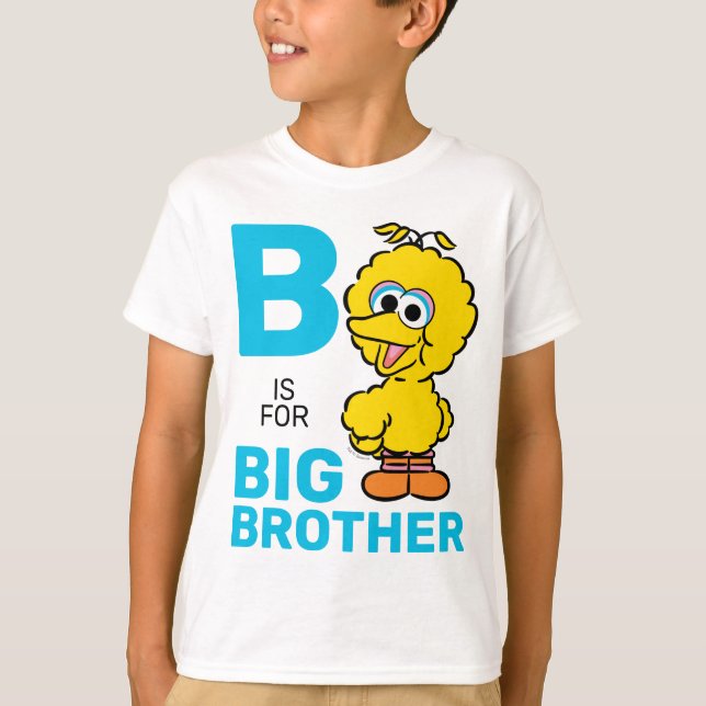 Big Bird | B är för Storebror T Shirt (Framsida)