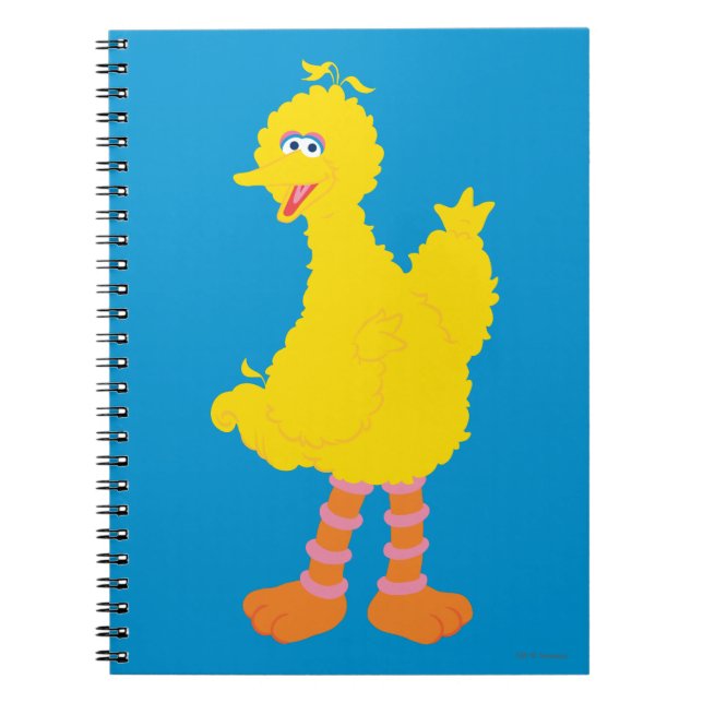 Big Bird Graphic Anteckningsbok Med Spiral (Framsidan)
