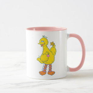 Big Bird Holding jul Ornaments Mugg