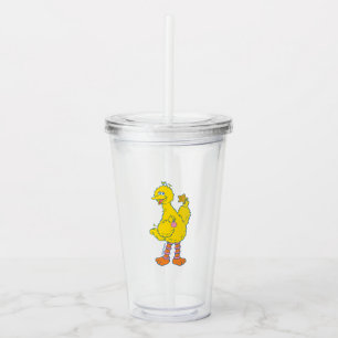 Big Bird Holding jul Ornaments Take Away Mugg