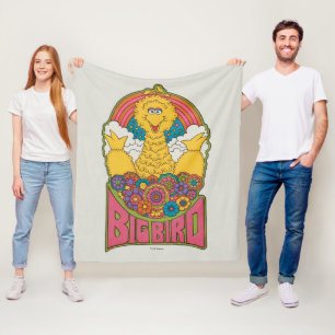 Big Bird   Psykedelisk Fleecefilt