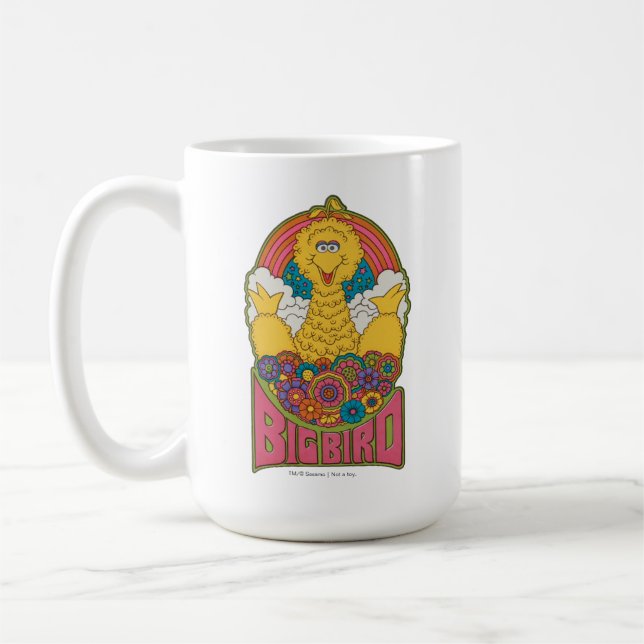 Big Bird | Psykedelisk Kaffemugg (Vänster)