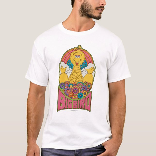 Big Bird | Psykedelisk T Shirt (Framsida)