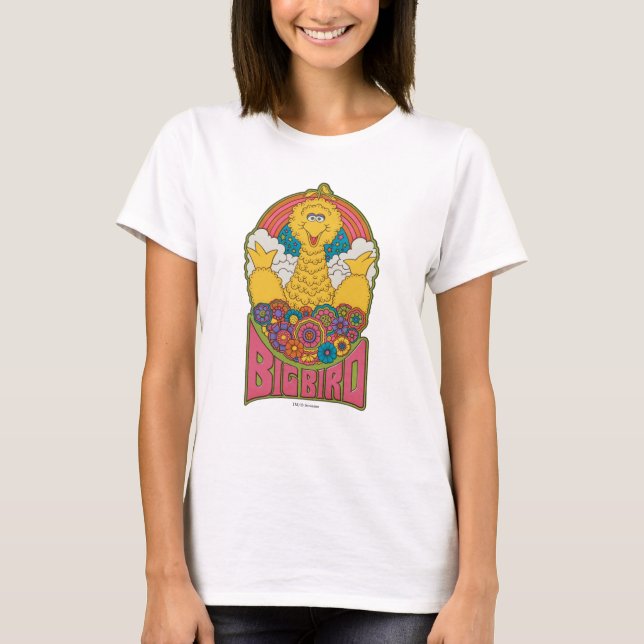 Big Bird | Psykedelisk T Shirt (Framsida)