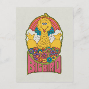 Big Bird Psykedelisk Vykort