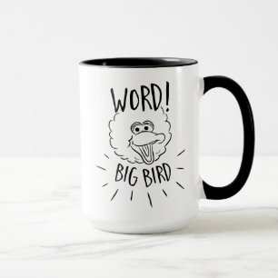 Big Bird Skate-logotyp - Word! Big Bird Mugg