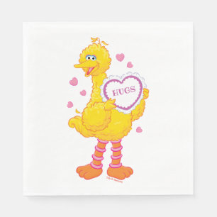 Big Bird Valentine Pappersservett
