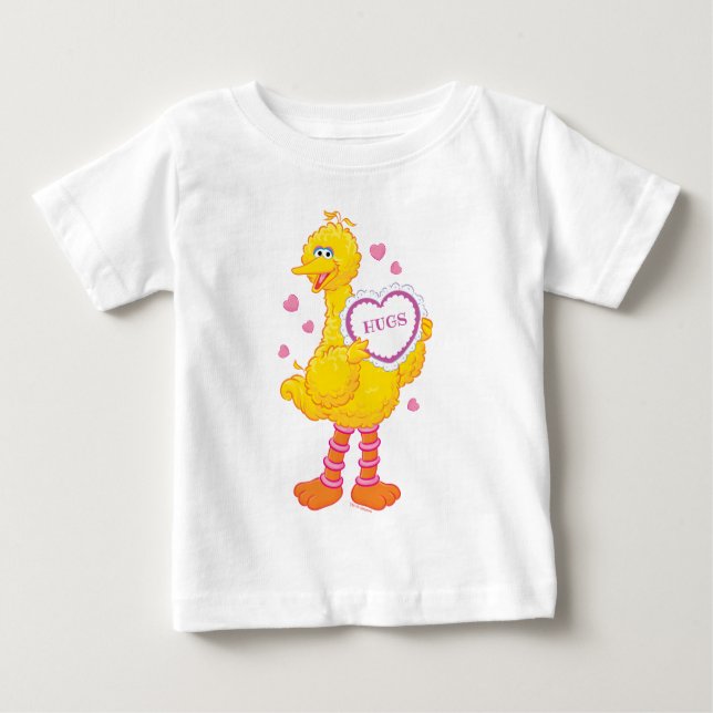 Big Bird Valentine T Shirt (Framsida)