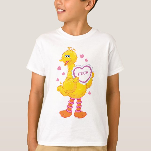 Big Bird Valentine T Shirt (Framsida)