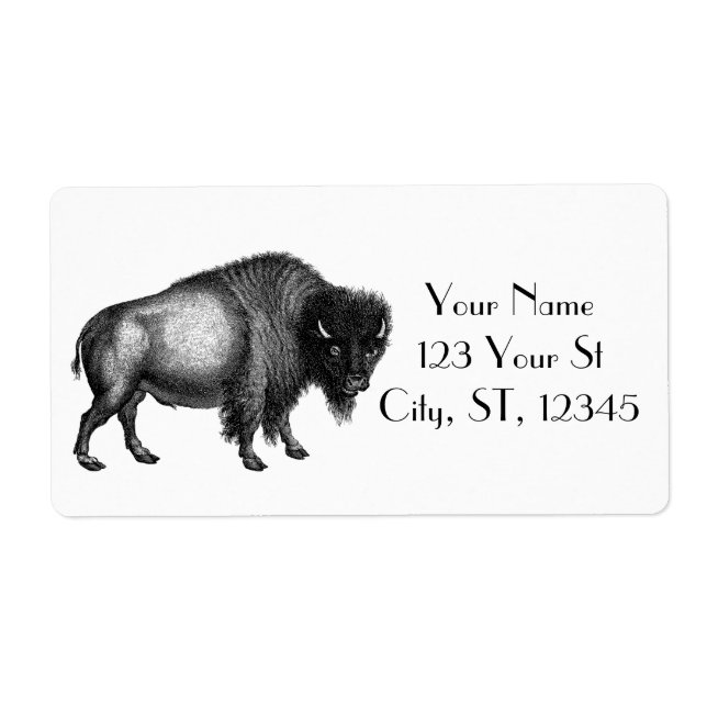 Big Bison Buffalo Thunder_Cove Fraktsedel (Framsidan)