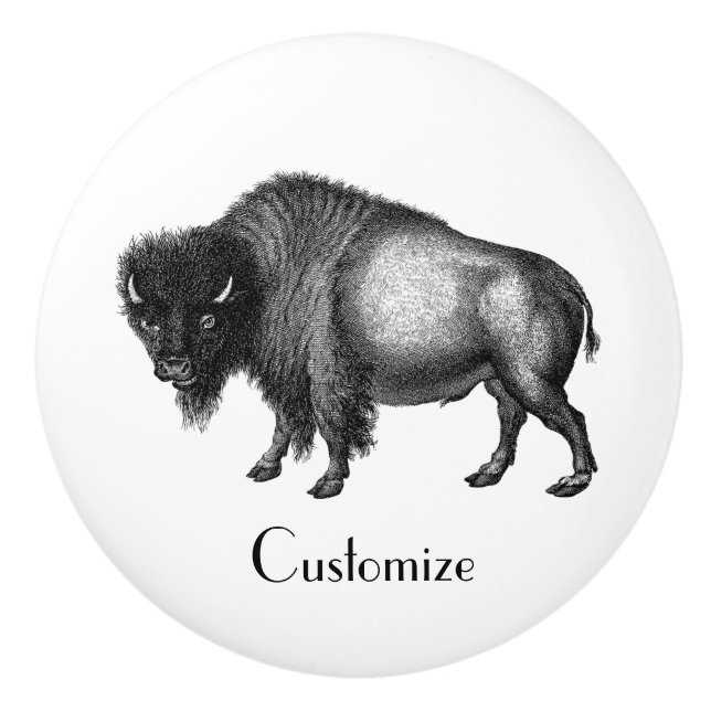 Big Bison Buffalo Thunder_Cove   Knopp (Framsidan)