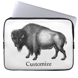 Big Bison Buffalo Thunder_Cove Laptop Fodral