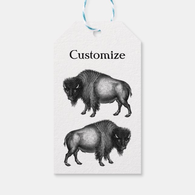 Big Bison Buffalo Thunder_Cove Presentetikett (Baksidan)