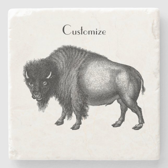 Big Bison Buffalo Thunder_Cove Stenunderlägg (Framsidan)