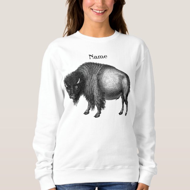 Big Bison Buffalo Thunder_Cove T Shirt (Framsida)
