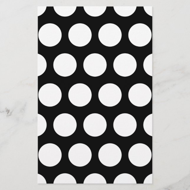 Big Black and White Polka dots (Framsida)
