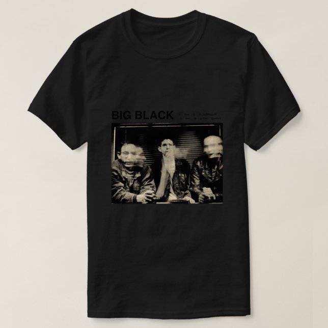 Big Black Band Tee89.png T Shirt (Design framsida)