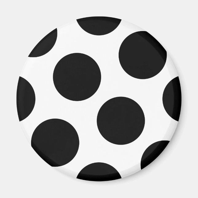 Big Black Dots Magnet (Framsidan)