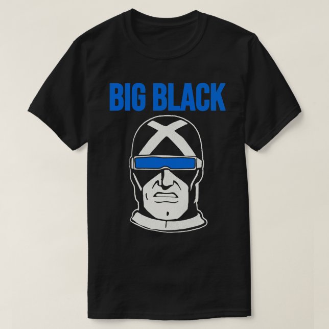 Big Black Racer X T Shirt (Design framsida)