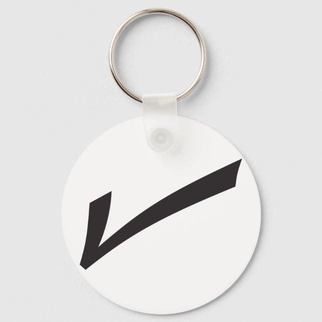 Big Black Tick Keychain Nyckelring (Framsida)