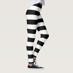 Big Black White Rand Halloween Leggings