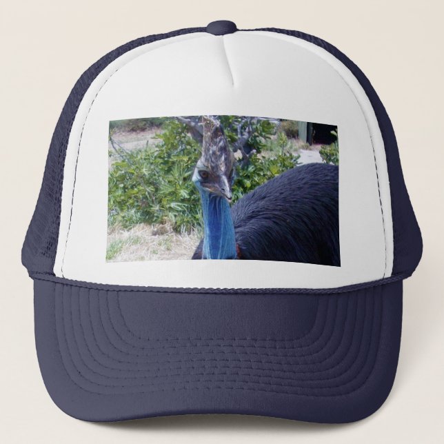Big Blue Cassowary Bird Keps (Framsida)