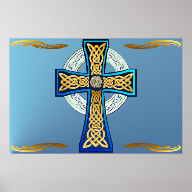 Big Blue Celtic Kor Poster (Framsidan)