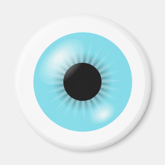 Big Blue Eyeball magnet (Framsidan)
