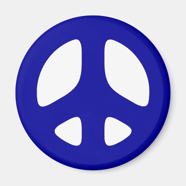 Big Blue-Fredstecken Magnet (Framsidan)