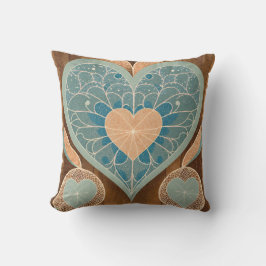 Big Blue Heart | Kudde