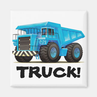 Big Blue Lastbil Magnet