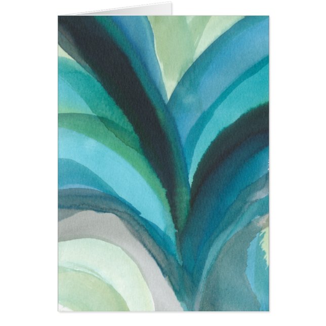 Big Blue Löv I Hälsningskort (Framsidan)