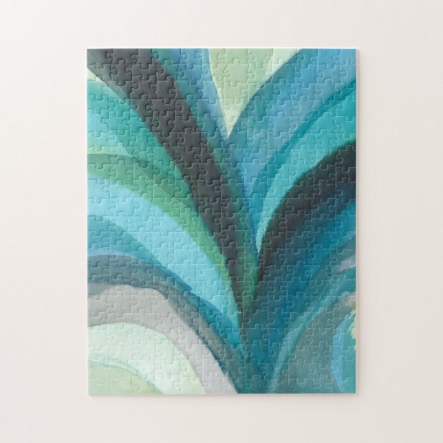 Big Blue Löv I Pussel (Vertikal)