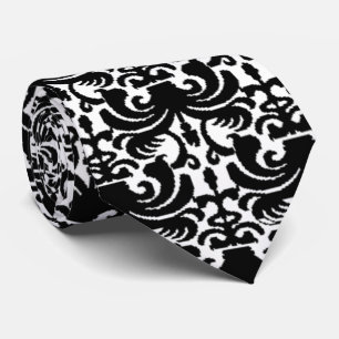 Big Bold Damask (svart) Slips