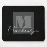 Big Bold Monogram Mousepad Musmatta<br><div class="desc">Big Bold Monogram personlig mousserande.</div>