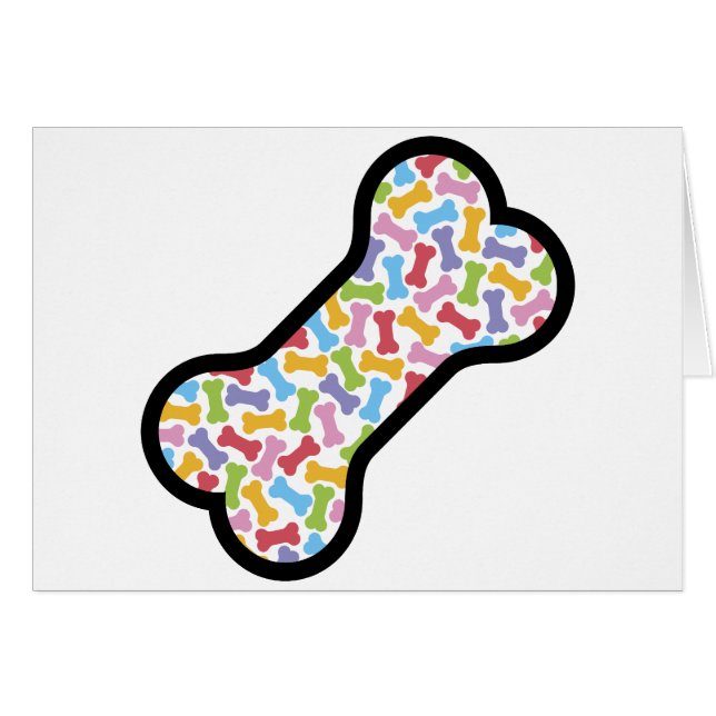 Big Bone Hälsningskort (Framsidan Horizontal)