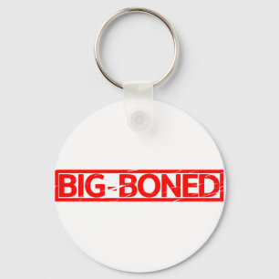 Big Boned Frimärke Nyckelring
