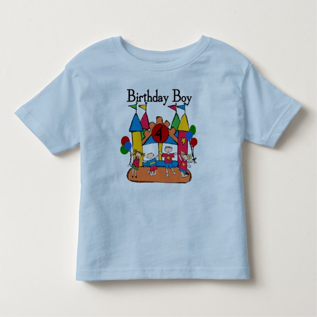 Big BounBoy 4e födelsedagen Tshirts och Gifts (Framsida)