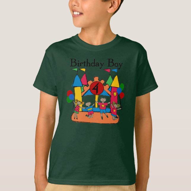 Big BounBoy 4e födelsedagen Tshirts och Gifts (Framsida)