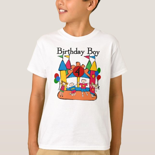 Big BounBoy 4e födelsedagen Tshirts och Gifts (Framsida)